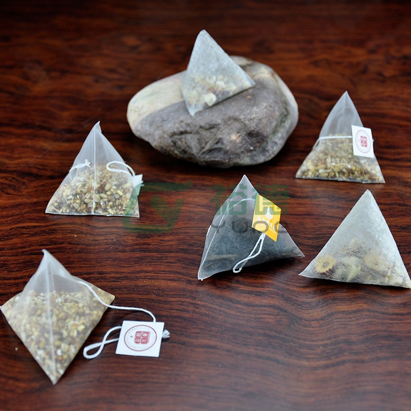 三角包袋泡茶